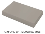 Plan de toilette suspendu, pour vasque à poser, L 50 à 201 x P 30 à 51 cm, finition lisse mate, 10 couleurs au choix, Anti bactérien, résine Akrytan®, Livraison Offerte.